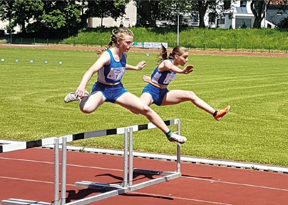 Acelya-Uzuncelebi bei 80m Hürden