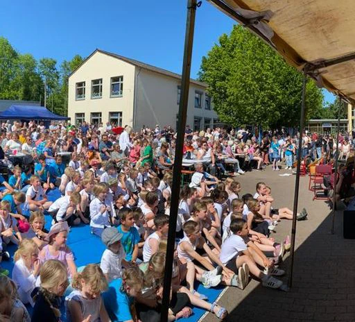 Beim Jubiläumsfest