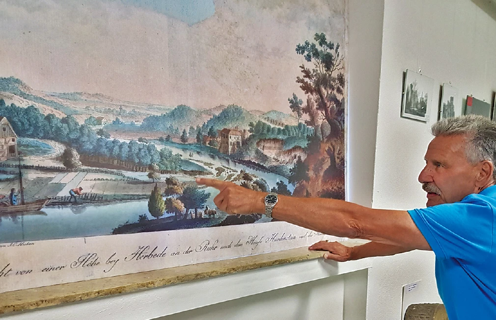 Chef der Burgfreunde Hardenstein