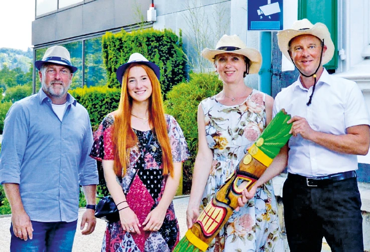 Oliver Tollnick, Louisa Noack, Christiane Beumer und Thomas Alexander