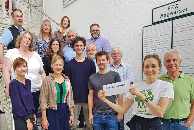 Team der Klimaallianz Witten