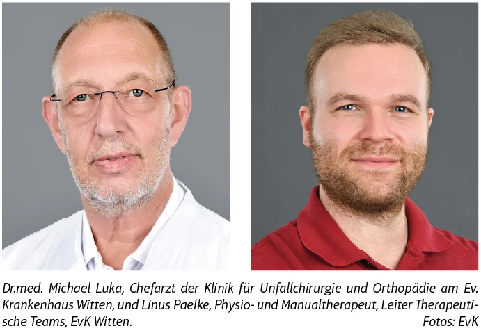 Michael Luka und Linus Paelke