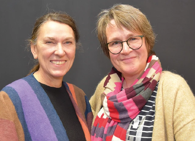 Brigitte Schreiber-Heise und Andrea Kehry-Rudolph