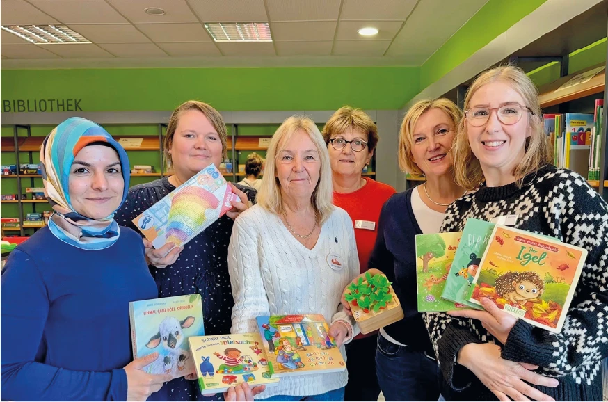 Beteiligte Mitarbeiterinnen der Stadtbibliothek