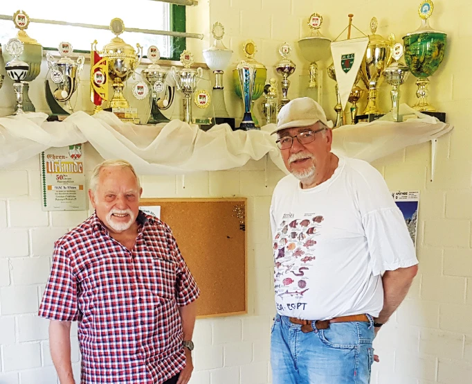 Rolf Lenk und Reinhold Damann vom MGC.
