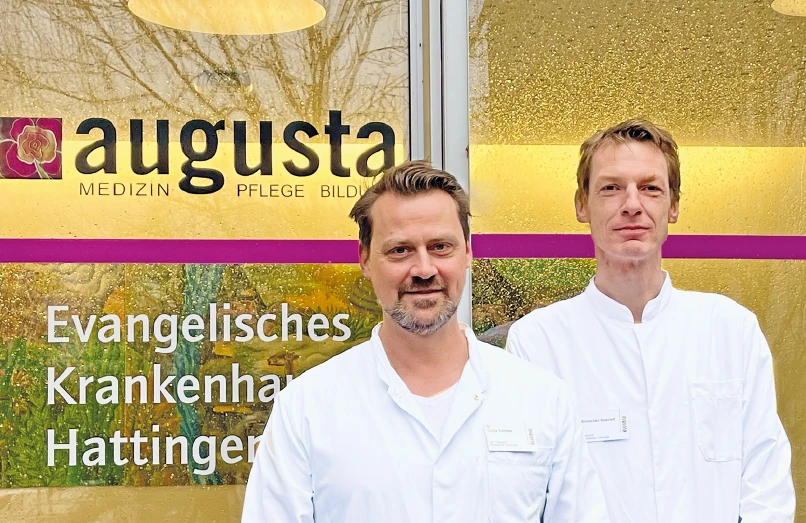 Dr. Colja Cordes und Sebastian Bushart. 