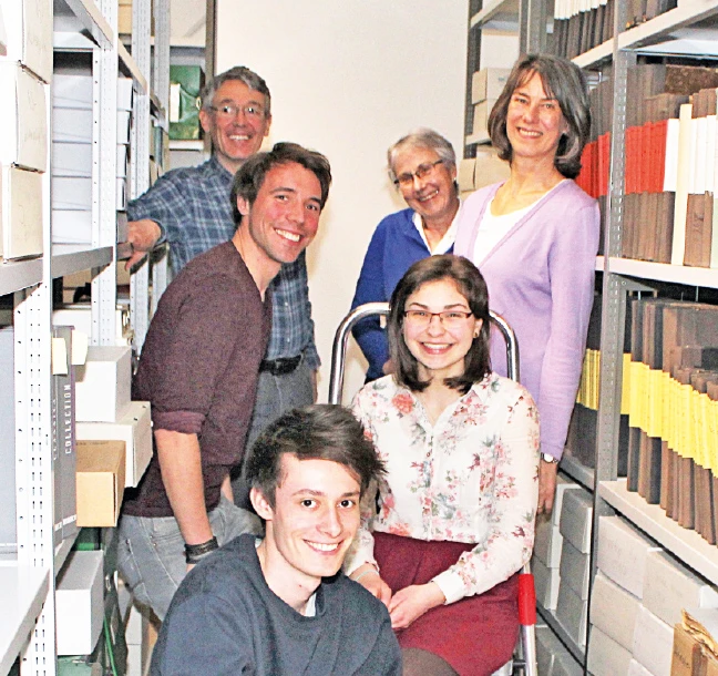 Team des Stadtarchivs