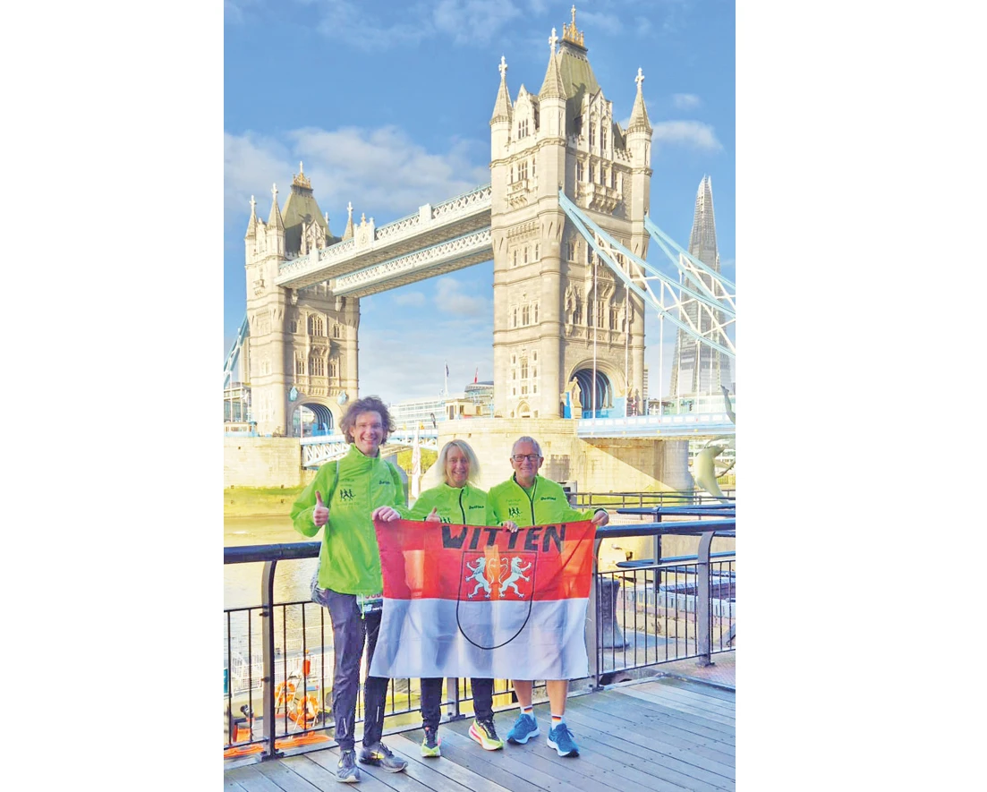 Gruppenbild in London