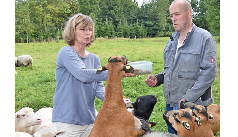 Burkhardt Pfläging und seine Frau Iris Behrens.