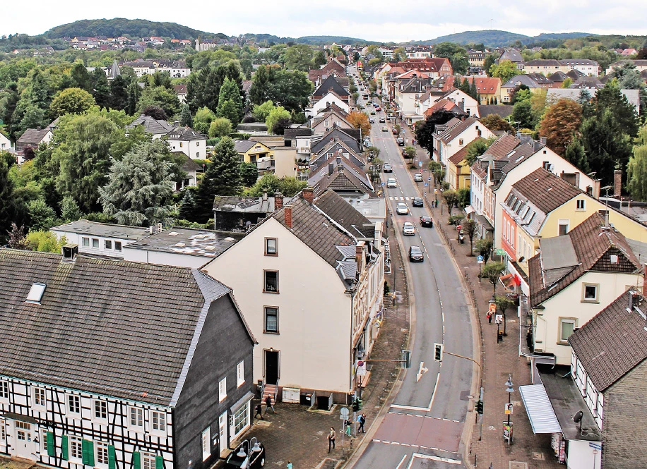 Hauptstraße in Niedersprockhövel