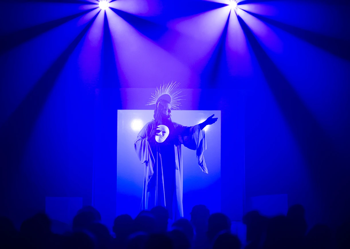 Standke auf der Bühne