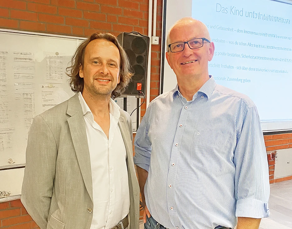 Wilfried Helms und Silvio Geßner