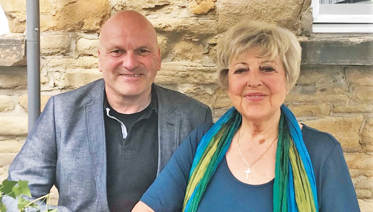 Georg Hartmann und Marie-Luise Marjan