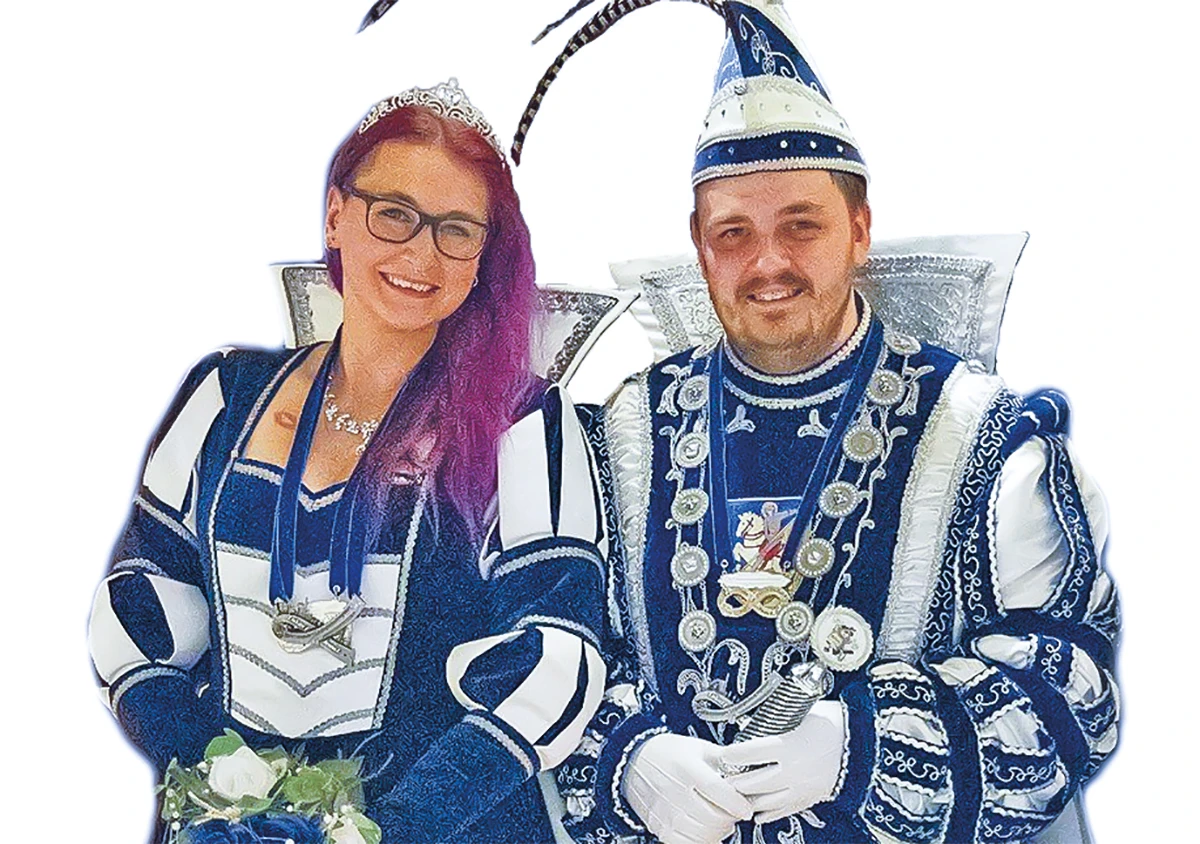 Lukas (32) und Anna (34) Neumann das Hattinger Stadtprinzenpaar