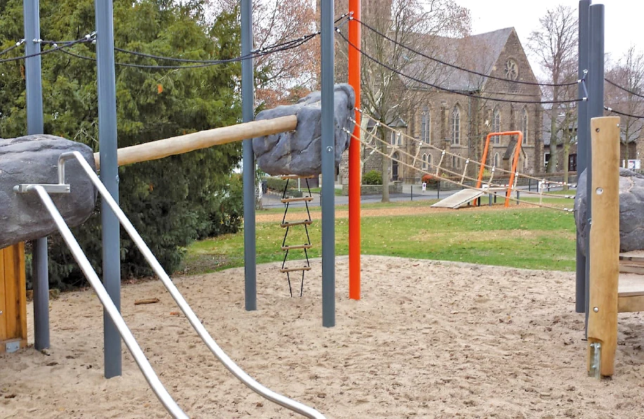 Neuer Spielplatz 2019 in Heven