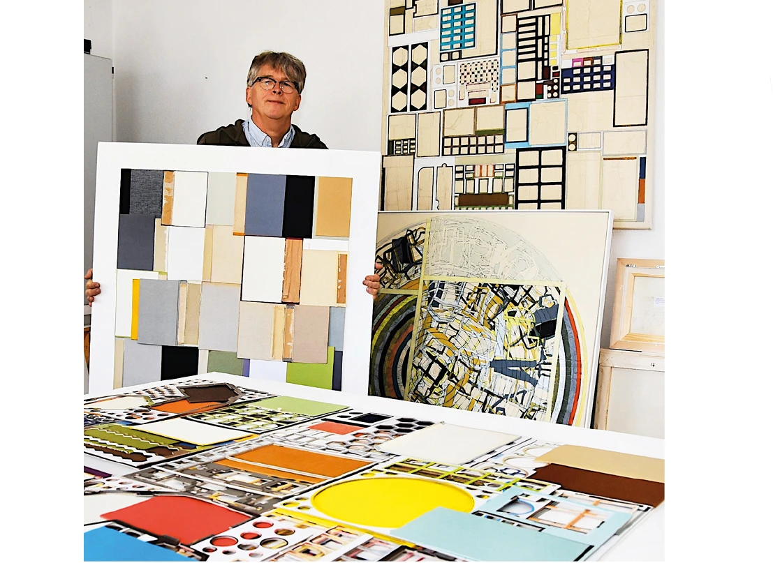 Thomas Koch im Atelier